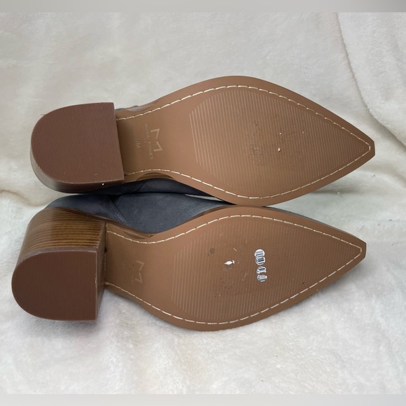 Marc Fisher LTD Gadri Pointed Toe Bootie Gray‎ Ankle Boots 9 M  D451 - Picture 9 of 9